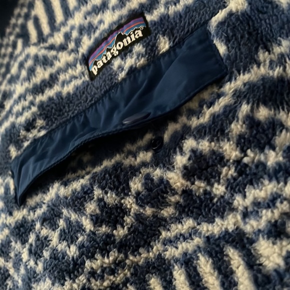 Patagonia Synchilla® Snap-T® Pullover Fischer: Classic Navy Mens size XS - Picture 9 of 15